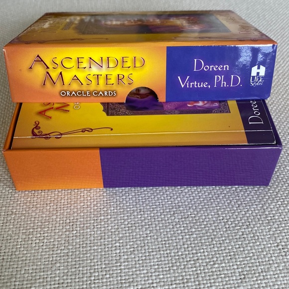 Collectible Ascended Masters Oracle Tarot Card Deck Doreen Virtue PhD - Picture 15 of 16